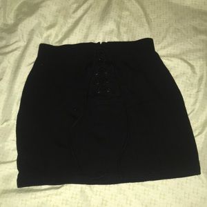 Black skirt